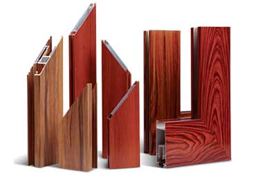 Aluminium wood deals finish powder coating